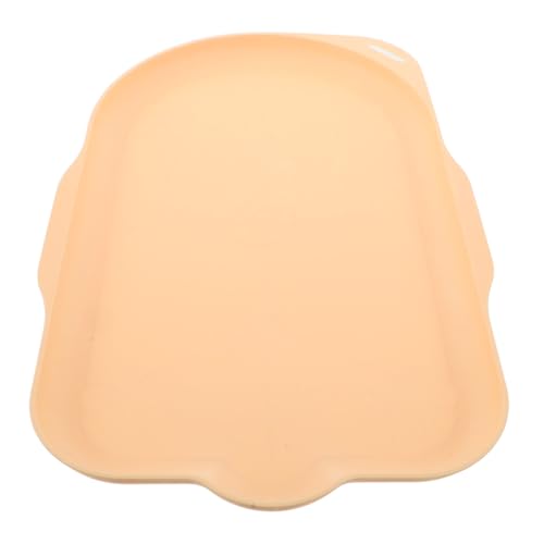 Kisangel Haustier Tischset hundefutternapf Matte Futternapfmatte Platzdeckchen für Katzenfutter Katzenschalenmatten Futtermatte für kleine Haustiere Futternapf für Katzen pp Gelb von Kisangel