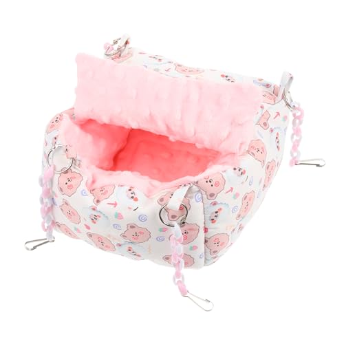 Kisangel Hedgehog Sleeping House Warmes Bett für Hamster Eichhörnchen und Kleintiere Gemütliches Schlafnest für Chinchillas für Winterruhe und Spielspaß Kisangel Hedgehog Sleeping House Warmes Bett für Hamster Eichhörnchen und Kleintiere Gemütliches Schlafnest für Chinchillas für Winterruhe und Spielspaß von Kisangel