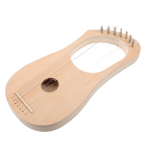 Kisangel Holz Bausatz Für Harfe Mit Resonanzboden Und Saiten Diy-musikinstrument Zum Selberbauen Mit Stimmschlüssel Und Saitensattel Für Anfänger Und Bastelbegeisterte von Kisangel