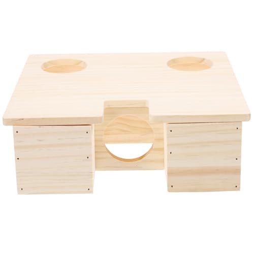 Kisangel Holz hamsterversteck mit Labyrinth Design Geräumiges Meerschweinchen holzhaus Sicheres Beißfestes Hamster Hideout Ganzjährig Geeignet für Kleine Haustiere Kisangel Holz hamsterversteck mit Labyrinth Design Geräumiges Meerschweinchen holzhaus Sicheres Beißfestes Hamster Hideout Ganzjährig Geeignet für Kleine Haustiere von Kisangel