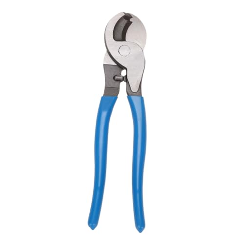 Kisangel Kabelschneider und Abisolierzange aus Stahl Manuelle Kabelzange mit Gehärteten Doppelklingen für Schnelles Schneiden von Pe Iv Telefonleitungen Rostfrei für von Kisangel
