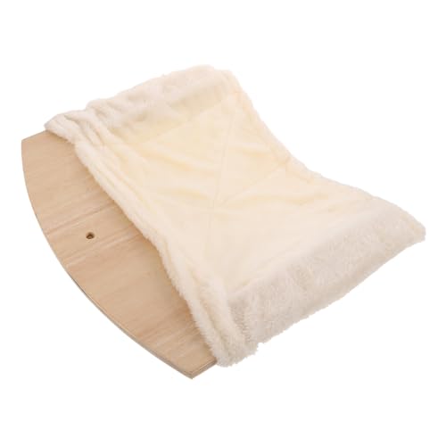 Kisangel Hängendes Katzenregal Für Große Katzen Wandmontiertes Katzenhängeregale Mit Sitzplattform Aus Holz Zum Klettern Und Nickerchen von Kisangel