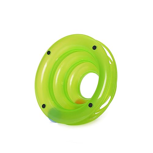 Kisangel Katzenspielzeug Interaktives DREI Lagen Spielball Tablett für Katzen Grün Fördert Intelligenz und Spielspaß für Ihre Haustiere von Kisangel