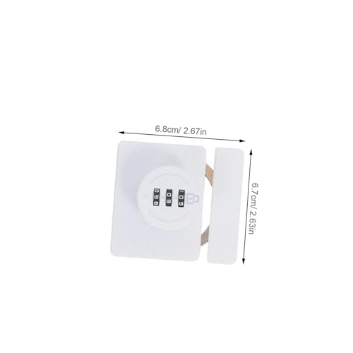 Kisangel Keyless Bifold Cabinet Lock Combination Mechanisches Zahlenschloss für Schränke und Klapptüren Schneller Zugang Schwarz für Schlafzimmer und Wohnbereiche Kisangel Keyless Bifold Cabinet Lock Combination Mechanisches Zahlenschloss für Schränke und Klapptüren Schneller Zugang Schwarz für Schlafzimmer und Wohnbereiche von Kisangel