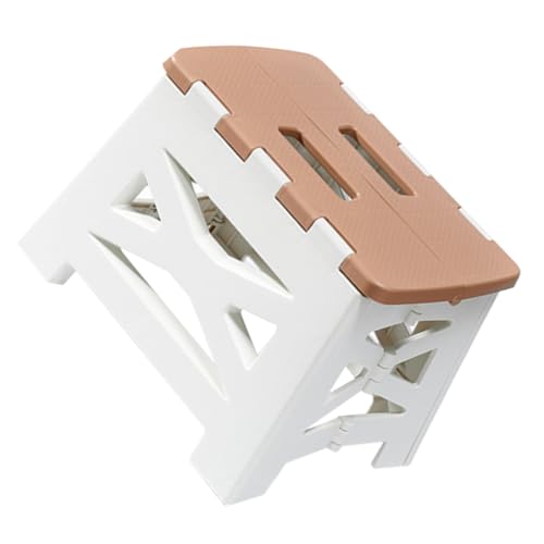 Kisangel Kleiner Faltbarer Campinghocker aus Robustem PP Leichter Tragbarer Klappstuhl mit Kompakter Bauweise und Tasche für Outdoor Angeln Strand und Reisen von Kisangel