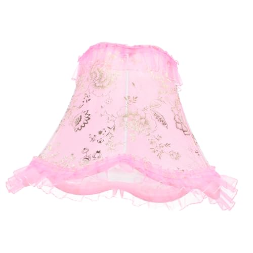 Kisangel Kleiner Lampenschirm Vintage Stil Trommel Form Lampenschirm Fassung Innenraum für Tisch Wandleuchten Elegant Stilvoll Geeignet für Schlafzimmer Wohnzimmer Büro von Kisangel