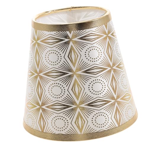 Kisangel Kleiner Lampenschirm aus Hochwertigem Stoff mit Elegantem Goldmuster Geeignet für Tisch Steh Wand Deckenlampen Langlebig und Stilvoll für Wohnzimmer Schlafzimmer und Kisangel Kleiner Lampenschirm aus Hochwertigem Stoff mit Elegantem Goldmuster Geeignet für Tisch Steh Wand Deckenlampen Langlebig und Stilvoll für Wohnzimmer Schlafzimmer und von Kisangel