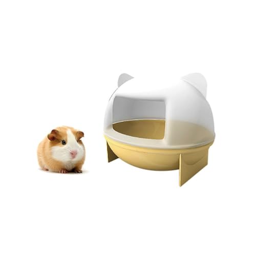 Kisangel Kleintier Badehaus mit Schaufel Set Langlebig und Leicht zu Reinigen Geeignet für Hamster Chinchilla Maus Degu mit Katzenohren Design Komfortables Haustier Zufällige Farbe Kisangel Kleintier Badehaus mit Schaufel Set Langlebig und Leicht zu Reinigen Geeignet für Hamster Chinchilla Maus Degu mit Katzenohren Design Komfortables Haustier Zufällige Farbe von Kisangel