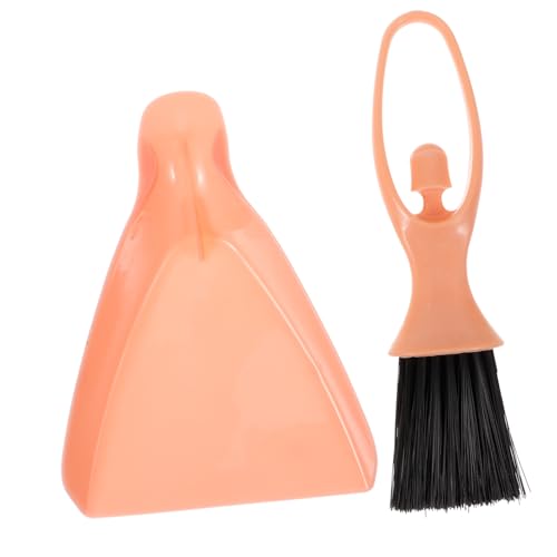 Kisangel Kompaktes Reinigungsset mit Handfeger und Kehrblech aus Langlebigem Kunststoff Tragbar und Multifunktional für Kleintierkäfige Tastaturen Schreibtische und Haushalt Kisangel Kompaktes Reinigungsset mit Handfeger und Kehrblech aus Langlebigem Kunststoff Tragbar und Multifunktional für Kleintierkäfige Tastaturen Schreibtische und Haushalt von Kisangel