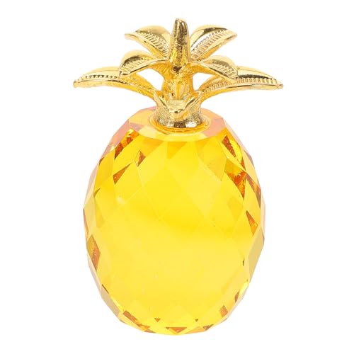 Kisangel Chic Glas Ananas Dekoration Handgefertigtes Ananasmodell Für Schreibtisch Kreatives Und Modernes Wohnaccessoire Für Stilvolle Inneneinrichtung Langlebig Und Leicht Kisangel Chic Glas Ananas Dekoration Handgefertigtes Ananasmodell Für Schreibtisch Kreatives Und Modernes Wohnaccessoire Für Stilvolle Inneneinrichtung Langlebig Und Leicht von Kisangel