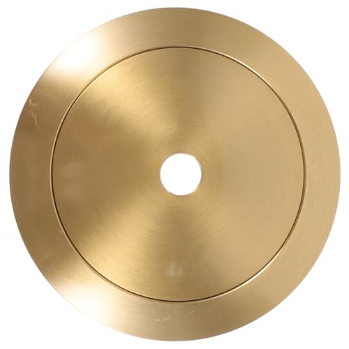 Kisangel Kupfer Lampenschirmhalterung Schraubring Gewindering Lampenfassung Zubehör für Leuchten Vielseitig Robust Rostfrei Langlebig Dekorativ von Kisangel