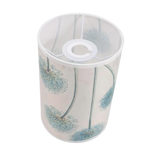 Kisangel Lampenschirm Dandelion Stil Tischlampe Dekorativ Handbemalt Leichtes Material Vielseitig Wohnzimmer Schlafzimmer Esszimmer Kinderzimmer von Kisangel