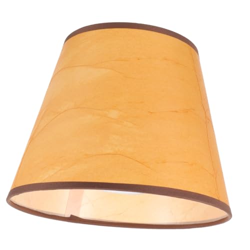 Kisangel Lampenschirm Stoff Ersatz Lampenschirm für Steh Tischlampe mit Zartem Muster Abnehmbar Leicht Passend für Wohnzimmer Schlafzimmer von Kisangel