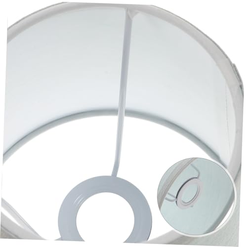 Kisangel Lampenschirm aus Leichtem Stoff Schraubsockel Lampenabdeckung Schützender Lampenschirm für Steh Tisch Nachttischlampen Einfach zu Montieren Hellblau Atmungsaktiv und Langlebig von Kisangel