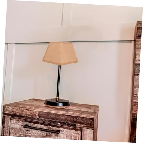 Kisangel Lampenschirm aus Stoff Trapezförmig Abnehmbar und Faltbar Vielseitig für Tisch Steh Wandleuchten Robust Schlichtes Design Langlebig und Dekorativ von Kisangel