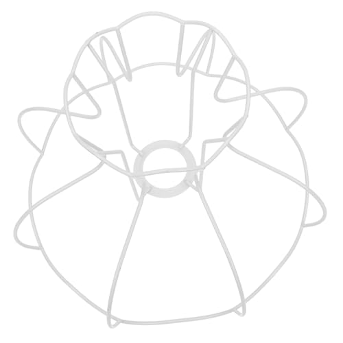 Kisangel Lampenschirmhalter aus Eisen DIY Lampengestell mit Einfachem Stabilem Design Mittlere für Tisch Deckenlampen und Wohnraumdekoration von Kisangel