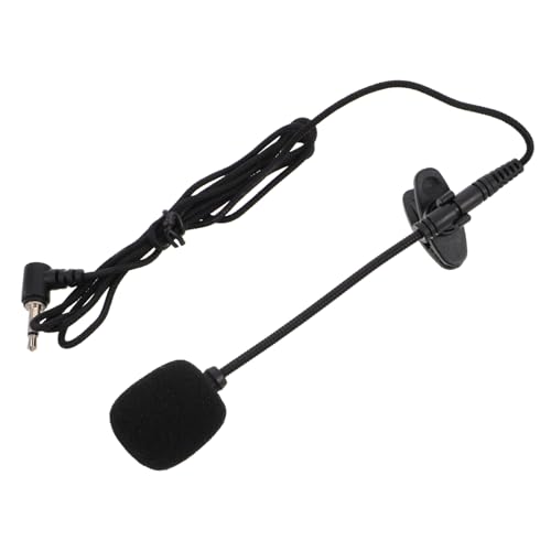 Kisangel Lavalier Mikrofon mit Clip für Instrumente Robustes Metall für Erhu und Andere Instrumente Klare Audioübertragung Stabiler Halt Langlebiger Einsatz von Kisangel