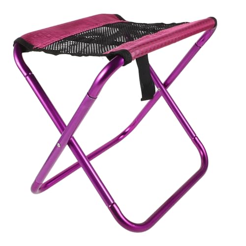 Kisangel Leichter Faltbarer Outdoor hocker mit Hoher Tragkraft Ergonomisch Gestaltet Kompakt und Vielseitig Einsetzbar für Camping Angeln Garten und Zuhause Tragbarer Klappstuhl in Lila Kisangel Leichter Faltbarer Outdoor hocker mit Hoher Tragkraft Ergonomisch Gestaltet Kompakt und Vielseitig Einsetzbar für Camping Angeln Garten und Zuhause Tragbarer Klappstuhl in Lila von Kisangel