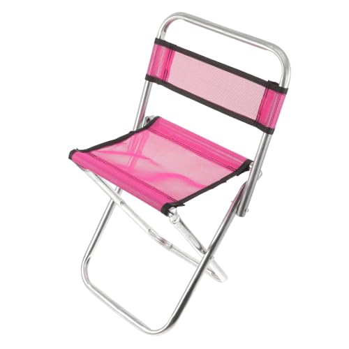 Kisangel Leichter Klappbarer Campingstuhl Anglerstuhl Faltbar Tragbarer Outdoor Stuhl Klein Kompakt für Camping Picknick Angeln Wandern Garten Zufällige Farbe Zufällige Farbe von Kisangel