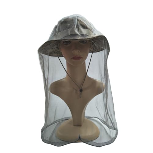 Kisangel Leichter Wasser Schmutzabweisender Netz hut mit Insektenschutz für Outdoor Angeln Imkerei und Gartenarbeit Atmungsaktiv und Schnelltrocknend für Camping und Reisen von Kisangel