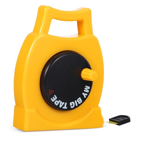 Kisangel Maßband Leichtes Flexibles Maßband Beidseitig Handaufwickelbar Pädagogisch für Ab Jahren für Drinnen und Draußen von Kisangel