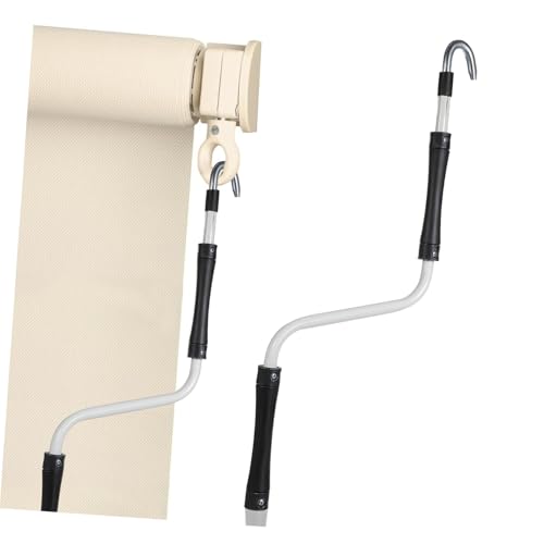 Kisangel Metall Kurbelgriff für Markisen und Rollladen Langlebig und Robust Manuelle Bedienung Geeignet für Wohnmobil und Outdoor Retractable Pergola Dachsystem Zubehör von Kisangel
