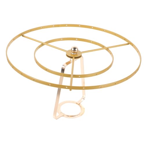 Kisangel Metall Lampenschirmhalter DIY Lampenschirmrahmen Robust Langlebig für Tischlampe und Kronleuchter Goldener Lampenschirmring mit Schrauben für Dekorative Beleuchtung Kisangel Metall Lampenschirmhalter DIY Lampenschirmrahmen Robust Langlebig für Tischlampe und Kronleuchter Goldener Lampenschirmring mit Schrauben für Dekorative Beleuchtung von Kisangel