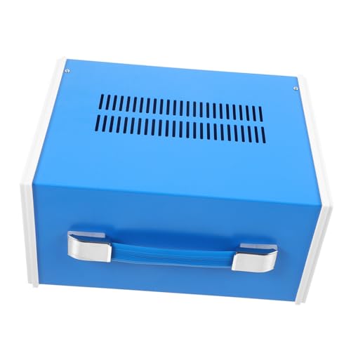 Kisangel Metallgehäuse Elektronik Projektbox Stabiles Spritzwassergeschütztes Metallgehäuse für Innen Außen DIY Anschlussdose Vielseitige Elektronik Abzweigdose Langlebige Schutzbox Kisangel Metallgehäuse Elektronik Projektbox Stabiles Spritzwassergeschütztes Metallgehäuse für Innen Außen DIY Anschlussdose Vielseitige Elektronik Abzweigdose Langlebige Schutzbox von Kisangel
