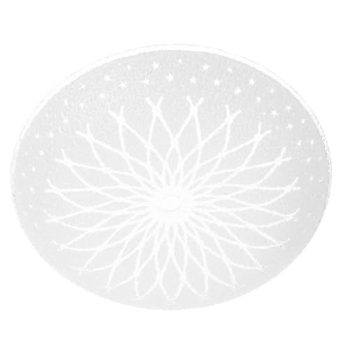 Kisangel Moderner Deckenlampenschirm aus Hochwertigem Mattiertem Glas Langlebig und Langlebig Ersatzglas für Deckenleuchten und Kronleuchter Elegant Frosted Design Lichtdurchlässig Kisangel Moderner Deckenlampenschirm aus Hochwertigem Mattiertem Glas Langlebig und Langlebig Ersatzglas für Deckenleuchten und Kronleuchter Elegant Frosted Design Lichtdurchlässig von Kisangel
