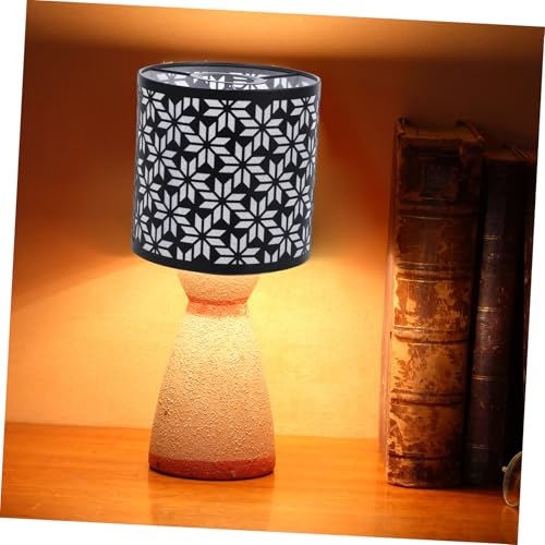 Kisangel Moderner Eisener Lampenschirm Schraubfassung Lochmaß Anti-glare Vintage Lamp Shade Metall für Tisch- Wand Deckenlampen Schlafzimmer Wohnzimmer von Kisangel