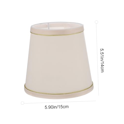 Kisangel Moderner Lampenschirm aus Stoff Langlebig und Sicher Passend für Nachttisch Wandleuchten Blendfrei Einfache Montage Stilvolle Wohnraumbeleuchtung für Schlafzimmer und Wohnzimmer von Kisangel