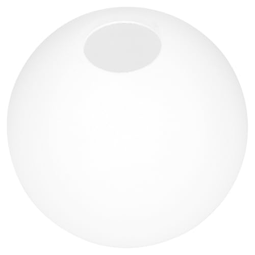 Kisangel Moderner Runder Glasschirm Ø Lampenschirm Ersatz Glaskugel Lampenabdeckung für Deckenleuchte Wohnzimmer Schlafzimmer Wohnliche Beleuchtung von Kisangel