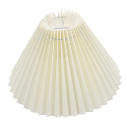 Kisangel Moderner Stoff lampenschirm Plissee Design Robust und Formstabil Geeignet als Deckenlampenschirm für Wohnzimmer Schlafzimmer Bar und Vielseitige Beleuchtungslösungen Kisangel Moderner Stoff lampenschirm Plissee Design Robust und Formstabil Geeignet als Deckenlampenschirm für Wohnzimmer Schlafzimmer Bar und Vielseitige Beleuchtungslösungen von Kisangel