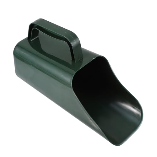 Kisangel Multifunktionale Gartenschaufel mit Eimer und Sieb Robuste Kunststoff Schaufel für Bodenlockerung Umpflanzen und von Erde für Sukkulenten und Topfpflanzen Verschleißfest und von Kisangel