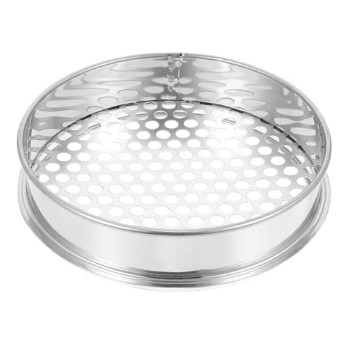 Kisangel Multifunktionaler Gartensieb mit Rundlöchern Leichtes Edelstahlsieb für Haushalt und Garten Bodensieb und Kaffeesieb für Erde Getreide Kaffeebohnen Langlebig und Praktisch Kisangel Multifunktionaler Gartensieb mit Rundlöchern Leichtes Edelstahlsieb für Haushalt und Garten Bodensieb und Kaffeesieb für Erde Getreide Kaffeebohnen Langlebig und Praktisch von Kisangel