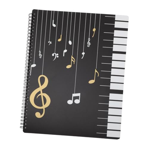 Kisangel Musiknotenmappe Mehrlagige Transparente Folienmappe mit Seiten für Klavier Band und Orchester Wasserfester Leichter Ordner zum Schnellen Blätterwechsel und Praktischem Kisangel Musiknotenmappe Mehrlagige Transparente Folienmappe mit Seiten für Klavier Band und Orchester Wasserfester Leichter Ordner zum Schnellen Blätterwechsel und Praktischem von Kisangel