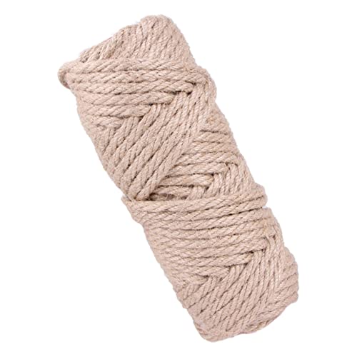 Kisangel Natürliche Sisal Hanfseil Kratzspielzeug für Katzen Sicheres und Langlebiges Haustier Zubehör für Spiel und Spaß für Katzenliebhaber und Kitten von Kisangel