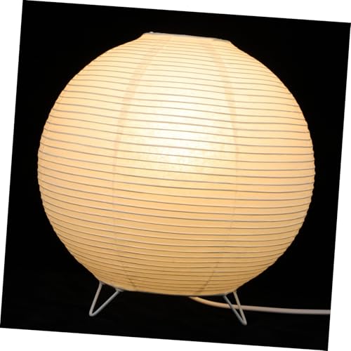 Kisangel Nordische Tischlampe Papierlaterne Modernes Design LED Nachttischlampe Warmes Licht Dekorative Schreibtischlampe für Wohnzimmer Schlafzimmer Kisangel Nordische Tischlampe Papierlaterne Modernes Design LED Nachttischlampe Warmes Licht Dekorative Schreibtischlampe für Wohnzimmer Schlafzimmer von Kisangel