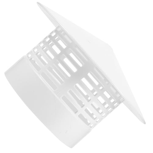 Kisangel PVC Dachlüftungskappe Wetterfeste Pilzform Kamin Regenhaube Windschutz Abdeckung für Ofenrohr und Belüftung Langlebig Schneefest mit Schnellem Wasserablauf Weiß Kisangel PVC Dachlüftungskappe Wetterfeste Pilzform Kamin Regenhaube Windschutz Abdeckung für Ofenrohr und Belüftung Langlebig Schneefest mit Schnellem Wasserablauf Weiß von Kisangel