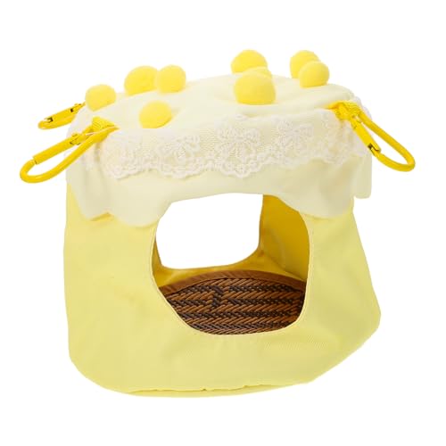 Kisangel Papageienhängematte aus Atmungsaktivem Material Kühles Sommer Nest für Wellensittiche und Nymphensittiche Robustes Outdoor vogelhaus mit Bequemer Aufhängung für Schlafen Kisangel Papageienhängematte aus Atmungsaktivem Material Kühles Sommer Nest für Wellensittiche und Nymphensittiche Robustes Outdoor vogelhaus mit Bequemer Aufhängung für Schlafen von Kisangel