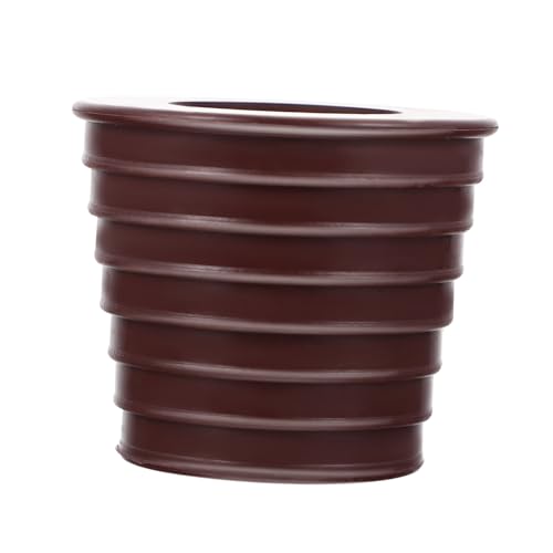 Kisangel Parasol Basis Schutzkappe aus Robustem Gummi Witterungsbeständig Passend für Gartentisch Schirmloch Ersatz für Sonnenschirmständer im Außenbereich Braun Langlebig und Einsetzbar von Kisangel