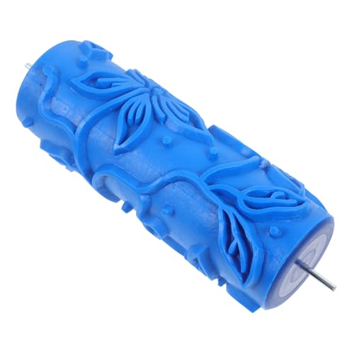 Kisangel Präzise Strukturierte Gummimuster Farbrolle für Wandmalerei und Dekor Wiederverwendbarer Kunstroller zur Einfachen Verdeckung von Wandunebenheiten für DIY und Professionelle von Kisangel