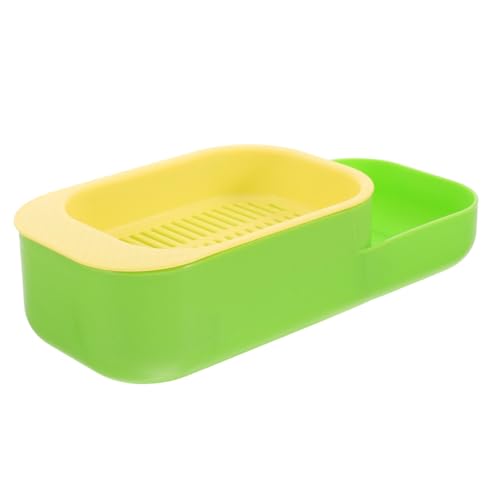 Kisangel Praktischer Katzengras Pflanzkasten aus Robustem Material Hydroponisch Erdlos mit Herausnehmbarem Einsatz für Einfache Pflege für Haustier Katzen Balkon und Wohnung Grün Kisangel Praktischer Katzengras Pflanzkasten aus Robustem Material Hydroponisch Erdlos mit Herausnehmbarem Einsatz für Einfache Pflege für Haustier Katzen Balkon und Wohnung Grün von Kisangel