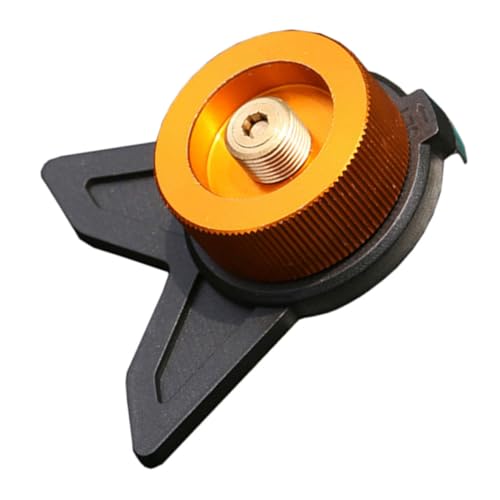 Kisangel Professioneller Camping Gasflaschenadapter aus Messing Kleiner Gaskartuschen Adapter mit Stabilem Halter Langlebiger Herd Converter für und Gastanks Installieren für Outdoor Grill Kisangel Professioneller Camping Gasflaschenadapter aus Messing Kleiner Gaskartuschen Adapter mit Stabilem Halter Langlebiger Herd Converter für und Gastanks Installieren für Outdoor Grill von Kisangel