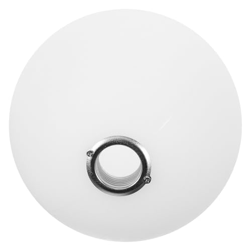 Kisangel Runder Lampenschirm aus Bruchsicherem Acryl Milchig weiß Ersatzschirm für Pendelleuchten und Deckenlampen Einfache Montage Geeignet für Wohnzimmer Schlafzimmer und Kisangel Runder Lampenschirm aus Bruchsicherem Acryl Milchig weiß Ersatzschirm für Pendelleuchten und Deckenlampen Einfache Montage Geeignet für Wohnzimmer Schlafzimmer und von Kisangel