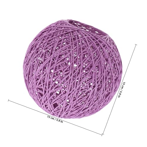 Kisangel Runder Lampenschirm aus Papier Øcm Kugelförmige Deckenleuchte Abdeckung Weiches Licht Schutz für Tisch Deckenlampen Langlebiges Natürliches Design Kisangel Runder Lampenschirm aus Papier Øcm Kugelförmige Deckenleuchte Abdeckung Weiches Licht Schutz für Tisch Deckenlampen Langlebiges Natürliches Design von Kisangel