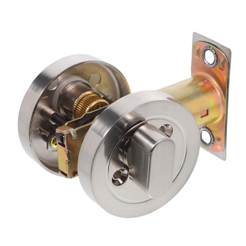 Kisangel Rundschloss mit Einzylinder türschloss aus Zinklegierung Einseitiger Riegel mit Schlüssel für Schlafzimmer Bad und Eingangstüren Verdecktes Riegelschloss für Innentüren Hohe und Kisangel Rundschloss mit Einzylinder türschloss aus Zinklegierung Einseitiger Riegel mit Schlüssel für Schlafzimmer Bad und Eingangstüren Verdecktes Riegelschloss für Innentüren Hohe und von Kisangel