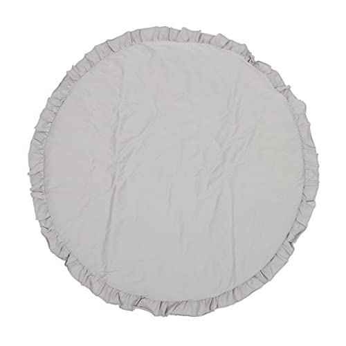Kisangel Rundspielmatte Krabbelteppich Sanft Komfortabel Atmungsaktiv Für Junge Mädchen Krabbeln Und Ausruhen In Hellgrau Kisangel Rundspielmatte Krabbelteppich Sanft Komfortabel Atmungsaktiv Für Junge Mädchen Krabbeln Und Ausruhen In Hellgrau von Kisangel
