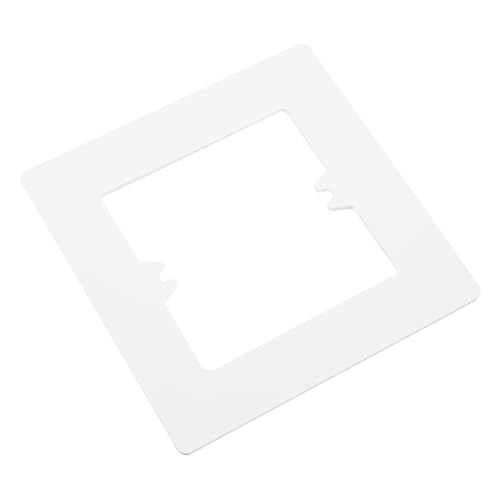 Kisangel Schalterabdeckung Lichtschalter Wandplatte aus Kunststoff Leicht und Robust Einfache Installation Schützt und Verdeckt Wandlöcher Minimalistisches Design für Harmonische Kisangel Schalterabdeckung Lichtschalter Wandplatte aus Kunststoff Leicht und Robust Einfache Installation Schützt und Verdeckt Wandlöcher Minimalistisches Design für Harmonische von Kisangel