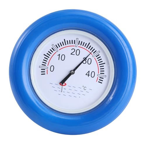 Kisangel Schwimmendes Pool Thermometer Wasserthermometer Badewanne Thermometer Langlebig Genau Ablesbar Schnelles Messen für Schwimmbad Badewasser Kinderbad Temperaturprüfer von Kisangel